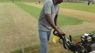 Toro GR1000-Cricket pitch grass cutting