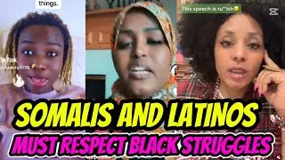 Black Folks STAMP AUTHORITY | Issuing a CLEAR WARNING to Somalis & Latinos | RESPECT is a MUST!