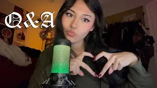 asmr about me (soft spoken rambling)