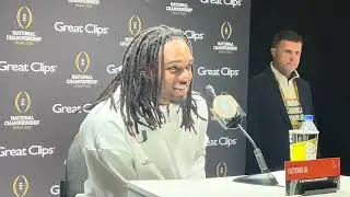 Mark Fletcher at Miami Hurricanes media day leading up to national title game