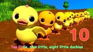 Learn How to Count - 10 Little Duckies || SPONSORED by : Preview 2 Effects