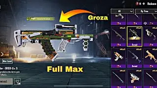 Upgrade Full Max Groza Gun in Mythic Forge ❤️PUBG MOBILE
