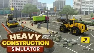 House construction Heavy Construction Simulator #constructionsimulator  #drivingsimulator #gaming