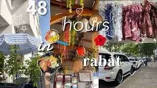 48h in rabat with me 🍵🪽 / first vlog!!