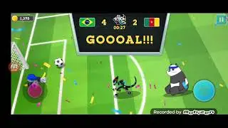 Jogando copa Toon 2020 pelo Google