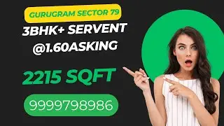 3BHK FLAT 1.60cr in gurgaon sector 79 Supertech Araville genuine deal only for genuine buyers 