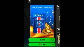 PSG UCL Pack Opening 🥶☠️#eafc #fcmobile #eafc25 #fcmobile25 #fc25