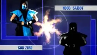 M.U.G.E.N - MK1 Sub-Zero (me) vs MK1 Noob Saibot (Hard 8 AI)