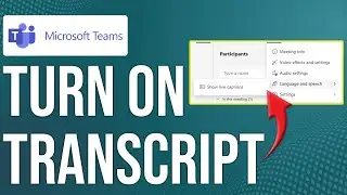 How To Turn On Transcript In Teams (How To Enable And Use Transcript In Teams)