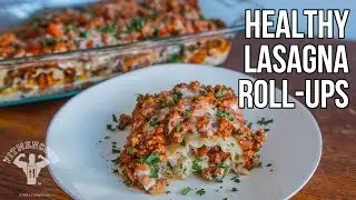 Healthy Lasagna Rollups / Rollos de Lasa&ntilde;a
