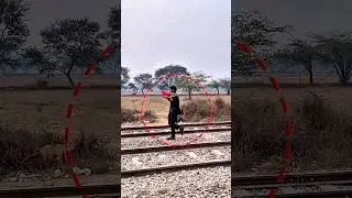 This Railway Worker Stop ✋The 🚂 Train