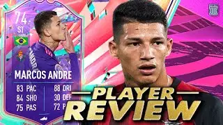 5⭐ BRASILVER SKILLER?! 😍 74 FUT BIRTHDAY MARCOS ANDRE PLAYER REVIEW! FIFA 21 Ultimate Team