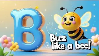 Explore the Fun Sounds of the Letter B &ndash; Meet Bear, Bunny & Bee! 🐻🐰🐝 | Phonics B Song for Kids