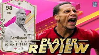 98 FUTTIES ICON FERDINAND SBC PLAYER REVIEW | FC 24 Ultimate Team