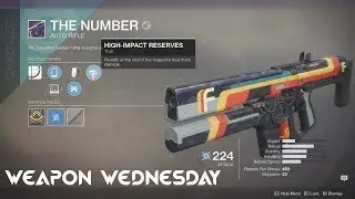 Автоматическая винтовка &laquo;Число&raquo; FWC каждый раз превосходит подарок Уриэля &mdash; Destiny 2 Weapon Wednesday #5