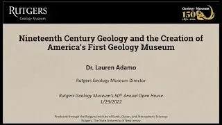 Nineteenth Century Geology and the Creation of America&rsquo;s First Geology Museum