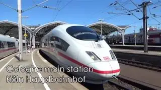 1: Trains at Cologne Main Station / Zuge in Koln Hauptbahnhof