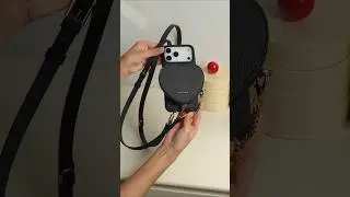 iPhone 17 Pro Max Case | Crossbody Wallet Phone Case | Zipper Card Holder Phone Cover