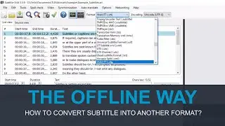 How to CONVERT SUBTITLES into another format? | Video Course: Caption This!