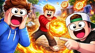 Playing Fireball Training In Roblox And I Became So Op