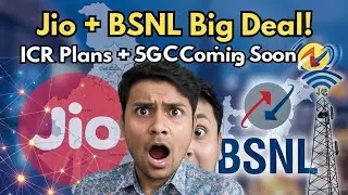 Jio-BSNL Partnership Confirm! 🔥 | ICR Plans + BSNL 10,000 New 4G Sites & 5G Coming Soon 🚀