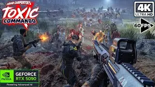 JOHN CARPENTER'S TOXIC COMMANDO - New Exclusive Gameplay (PC ULTRA RTX5090) | 4K 60FPS