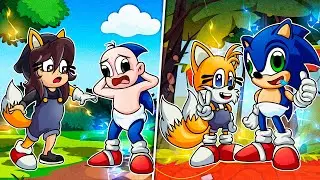 ¡BEBENOOBSI Y BEBENOOB SE CONVIERTEN EN SONIC Y TAILS! 😂😱