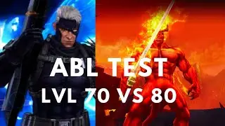 MFF | Cable Heart of Darkness Uniform | Level 70 VS Level 80 | ABL Blast Mutant