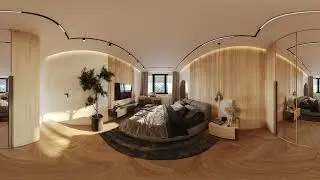 Modern Interior Design 360 - Corona Render + 3DS Max