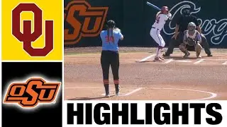 #1 Oklahoma vs Oklahoma State Highlights [GAME 2]| NCAA Softball Highlight | 2023 College Softball