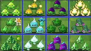 All Mint & Support Plants Vs All Zombies - WHo Will Win? - Pvz 2 Plants vs Plant