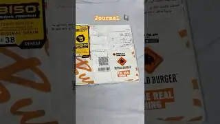 جورنال جديد🥹🎃💕 #shorts #viralvideo #asmr #journal  #fyp #scrapbook #scrapbooking #journaling
