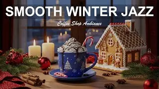 Smooth Winter Jazz ❄️ Coffee Shop Ambiance & Exquisite Bossa Nova Instrumental for Studying Work