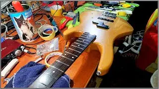 Апгрейд пресижн баса Washburn XB100NM до PJ-Bass.