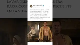 La ropa interior filtraba la suciedad #edadmedia #medieval #vidamedieval