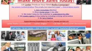 Larter Productions - Car Dealership Radio Advertising