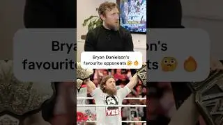 Bryan Danielson picks favourite opponents of all time🤔🔥#wwe #wrestling
