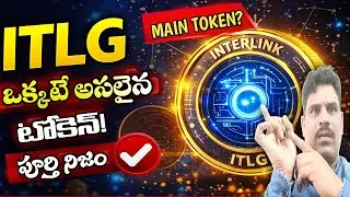 ITLG ఒక్కటే అసలైన Token | InterLink Official Statement Explained in Telugu