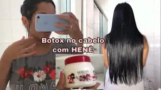 APLIQUEI BOTOX NO CABELO COM HENÊ/1ª VEZ (DEU RUIM?)