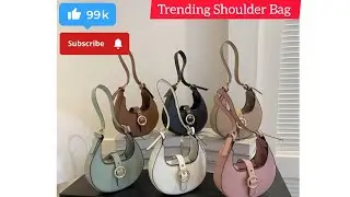 “Trendy Shoulder Bag (Baguette Style) – Beginner-Friendly Sewing Tutorial”
