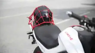Motorbike Motorcycle Helmet Bungee Luggage Cargo 6 Hooks Net Hold Down👇LINKS TO PRODUCTS BELOW👇