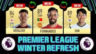 FIFA 21 PREMIER LEAGUE WINTER REFRESH PREDICTIONS🔥 FEAT. SON 🇰🇷FERNANDES 🇵🇹AND GREALISH 🏴󠁧󠁢󠁥󠁮󠁧󠁿