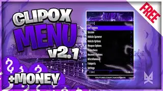 GTA 5 Online PC 1.50 Mod Menu - Clipox menu w/Money Drop + Free Download | Undetected