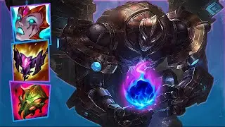 GALIO TOP Season 16 Is Broken - Galio Againts Cho'gath, Full AP