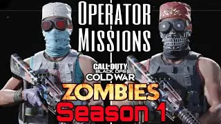 HOW TO COMPLETE ALL ZOMBIES OPERATOR MISSIONS FOR GARCIA (Black Ops Cold War Season One)