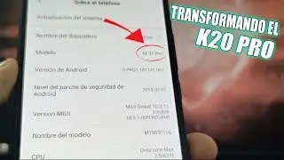 CONVIRTIENDO el K20 PRO en el MI 9T PRO instalar ROM GLOBAL MIUI