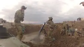 82nd Airborne mortars support Iraqi security forces with mortar fires