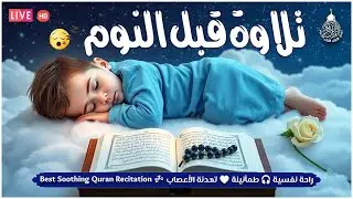 هدوء وسكينة... لاتوصف قرآن صوت هادئ للنوم والراحة النفسية 😴