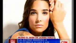 C5N - MURIO EL BEBE DE JUANA VIALE: FAMILIARES LA ACOMPAÑAN EN EL HOSPITAL