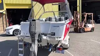 Quintrex 490 freedom sport bow rider